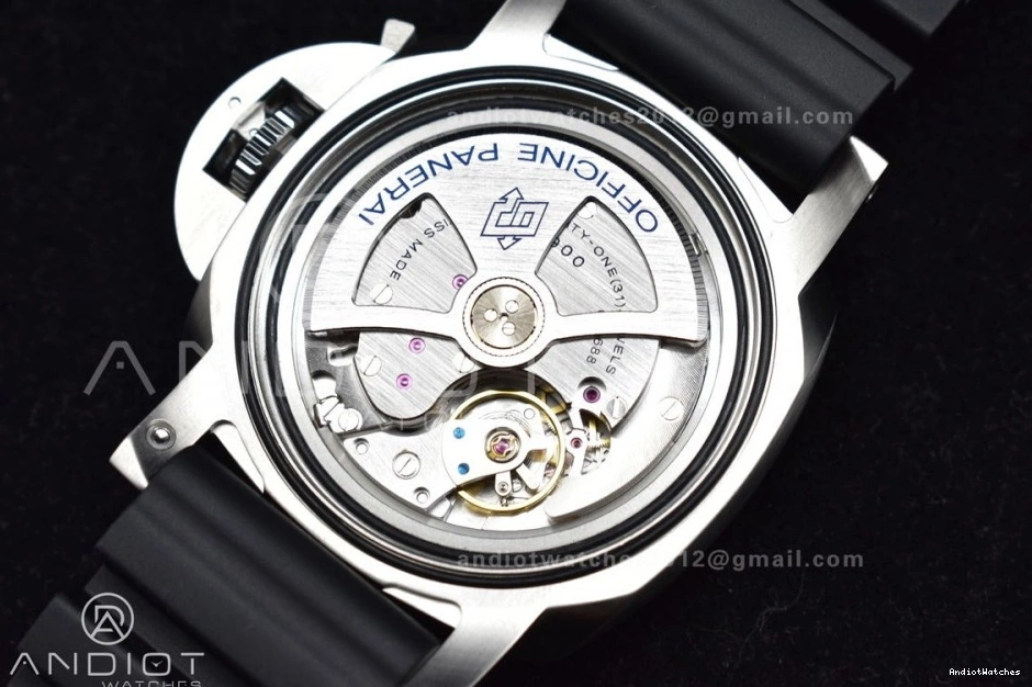 Black SBF Edition Rubber 437 Black P Strap DailyWear Best on Dial 1:1 Y PAM1229 0408